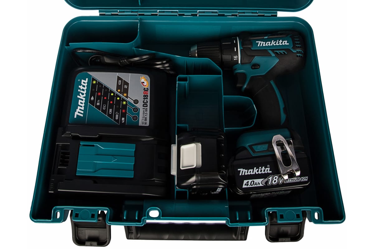 Аккумуляторная дрель-шуруповерт LXT 18 В Makita DDF480RME