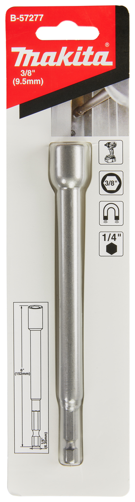 Магнитная торцовая головка 9,5х152 Makita B-57277