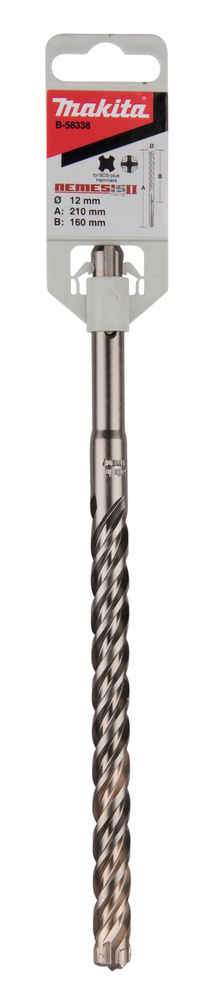 Бур SDS-plus Nemesis II 12x210 Makita B-58338