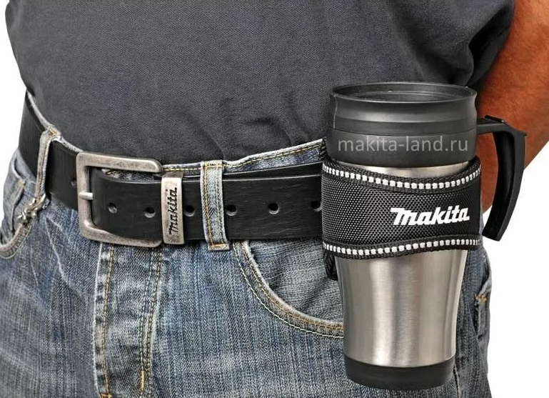 Термокружка с держателем Makita P-72198