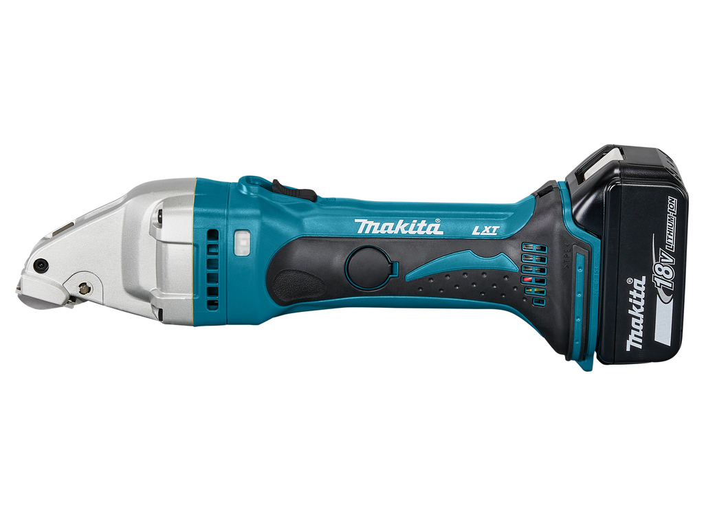 Аккумуляторные высечные ножницы по металлу Makita DJS161RFE