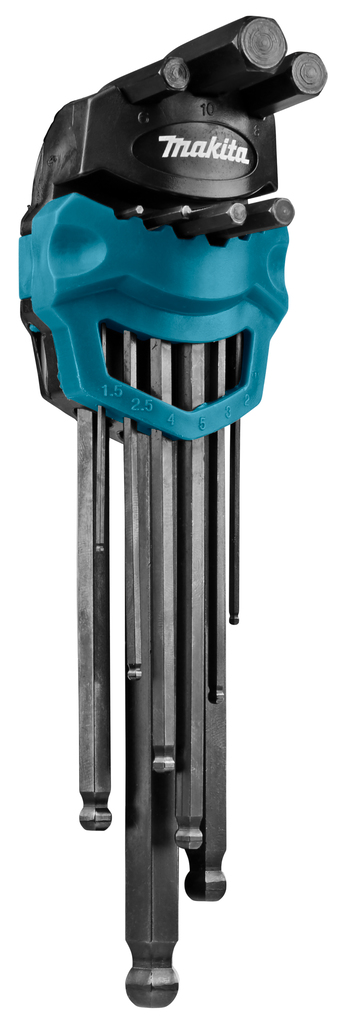 Набор шестигранных ключей 9 шт Makita B-65894