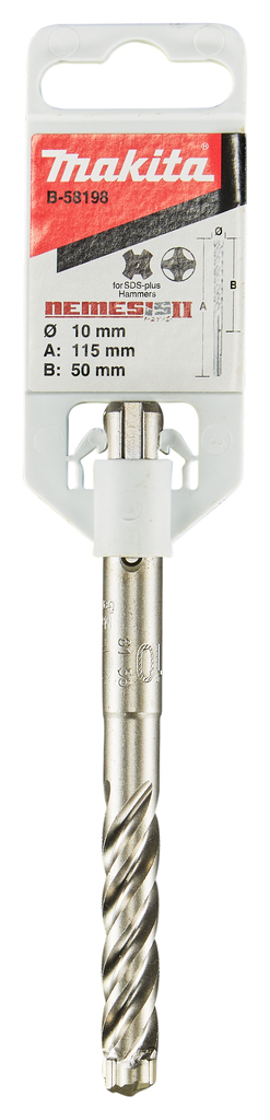 Бур SDS-plus Nemesis II 10x115 Solid Makita B-58198
