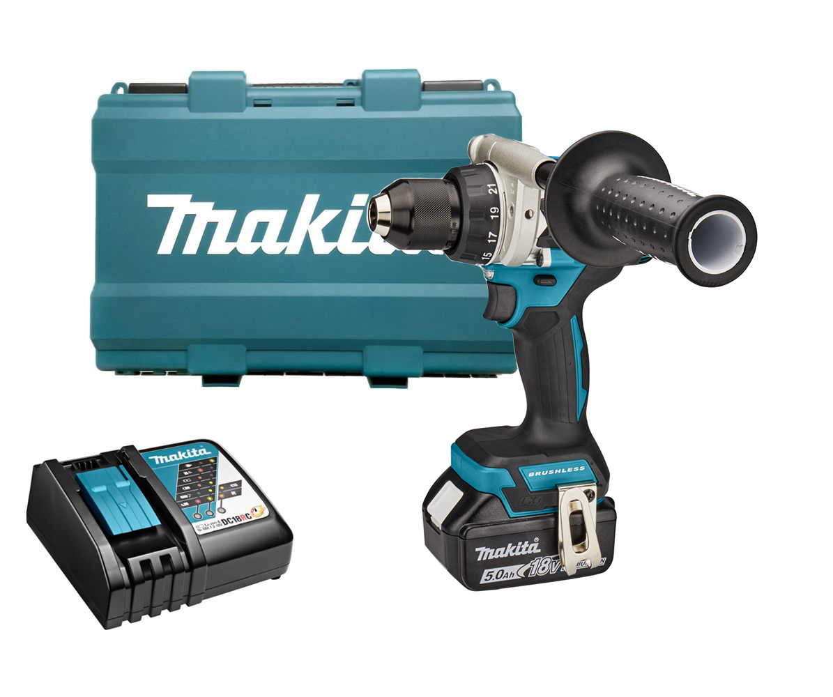 Аккумуляторная дрель-шуруповерт LXT 18 В Makita DDF486RT