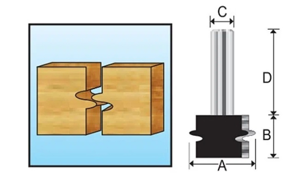 Фреза 30.16х25.4х8х38х2Т Makita D-11994