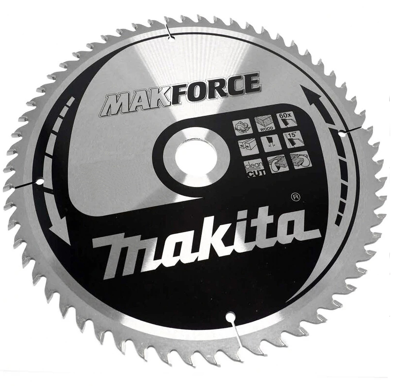 Пильный диск для дерева 270X30X1.8X60T MAKFORCE Makita B-35209