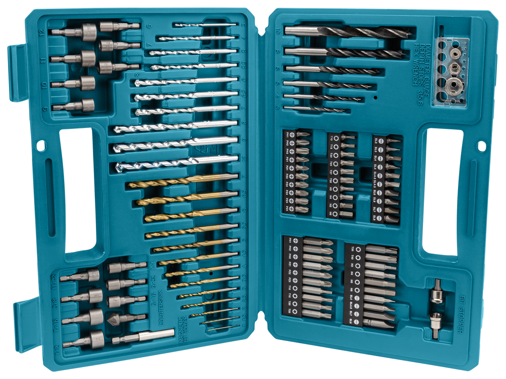 Набор сверл и бит 102 шт B-68432 Набор сверл и бит 102 шт B-68432