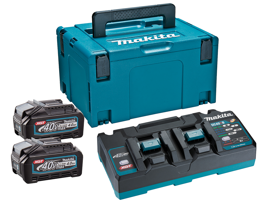 Набор PSK XGT BL4040 - 2 шт + DC40RB - 1 шт Makita 191U04-0 Набор PSK XGT BL4040 - 2 шт + DC40RB - 1 шт Makita 191U04-0