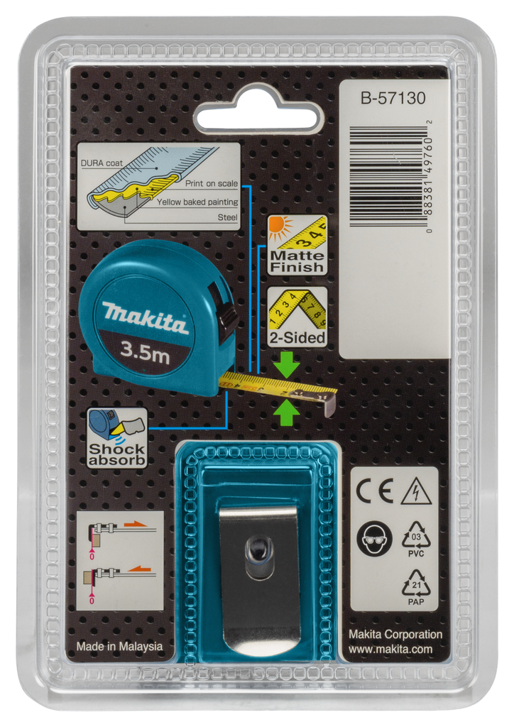 Рулетка 3.5 х 16 мм Makita B-57130