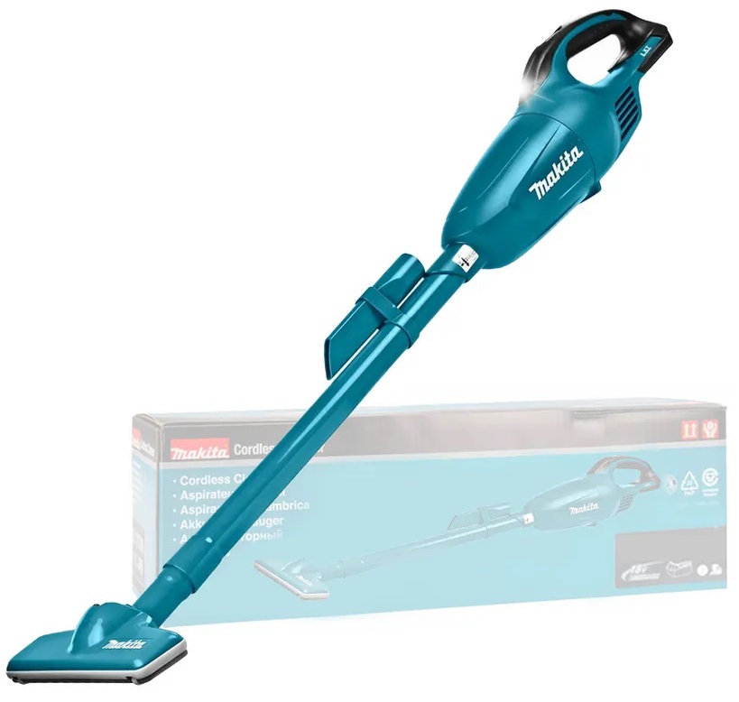 DCL181FZ Makita Пылесос ак,18В,Li-ion,1300л\м,36мбар,0.65л,1.2кг,кор,без акк и зу КИТАЙ