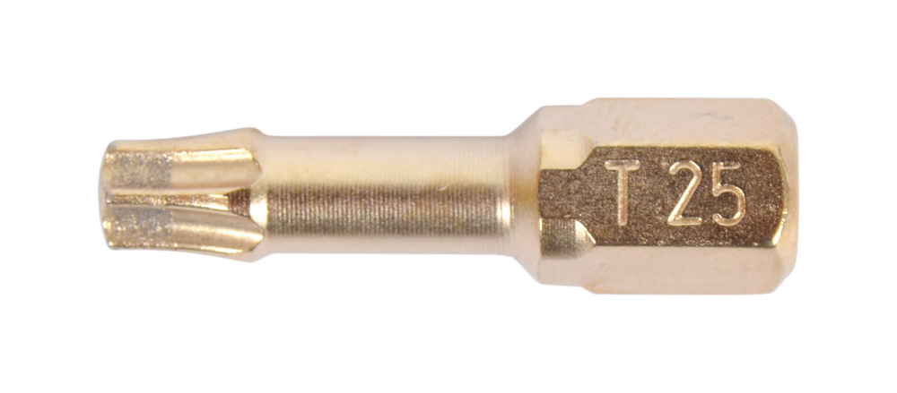 Бита алмазная T25, 25 мм, C-form, 3 шт Makita P-38722