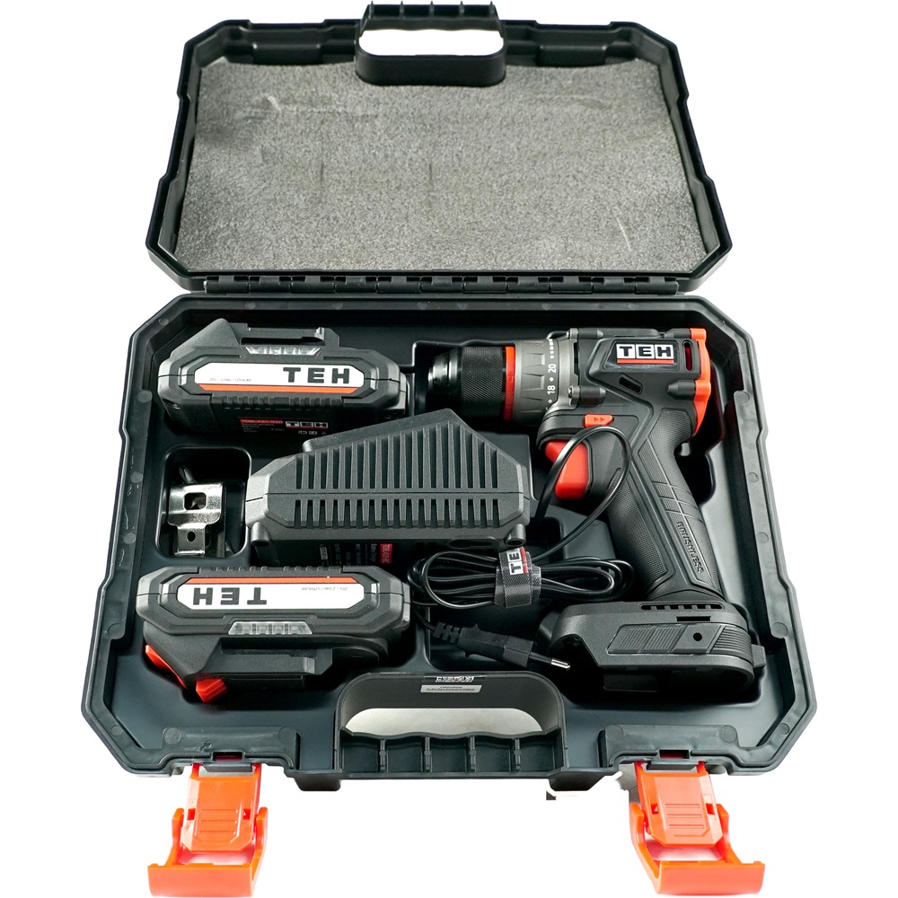 Дрель аккумуляторная 20V TEH TDBL420-2B