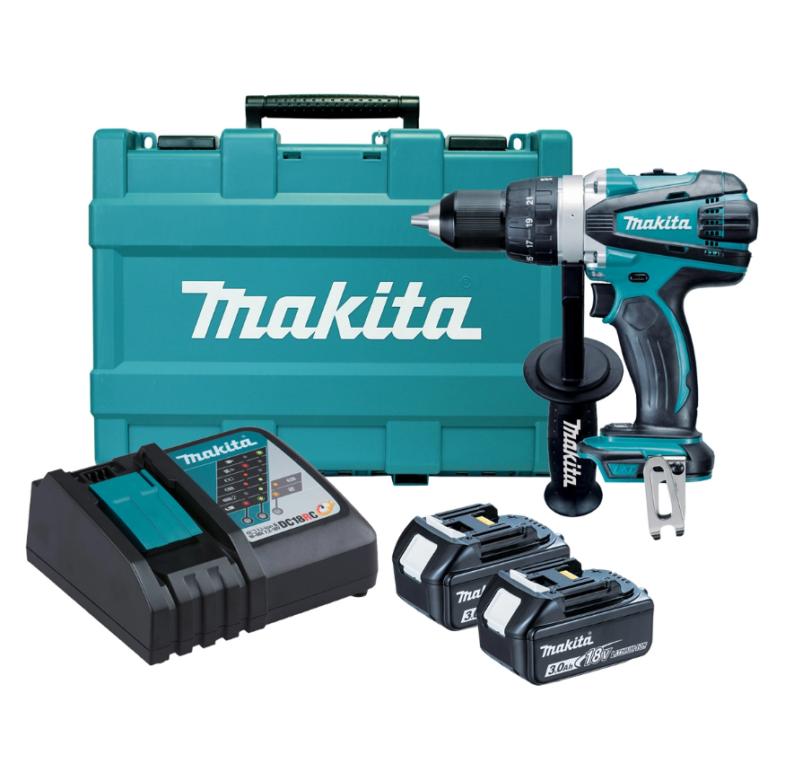 Аккумуляторная дрель-шуруповерт LXT 18 В Makita DDF458RFE