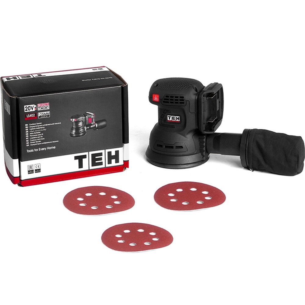 ЭШМ (ОШМ) аккумуляторная 20V (без АКБ и ЗУ) 125мм TEH LS402