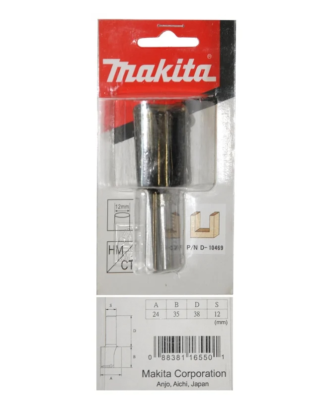 Пазовая фреза 24х35х12х38х2Т Makita D-10469