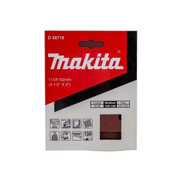 Бумага шлифовальная на липучке — D-58718