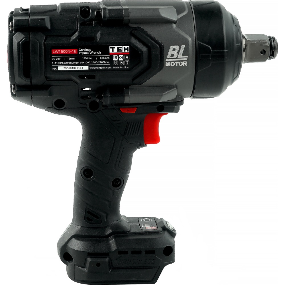 Гайковерт ударный аккумуляторный 20V TEH LW1500N-1B
