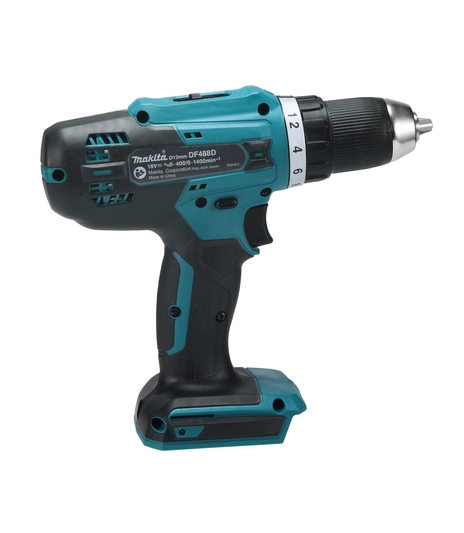 Аккумуляторная дрель-шуруповерт G-Series 18 В Makita DF488DZ