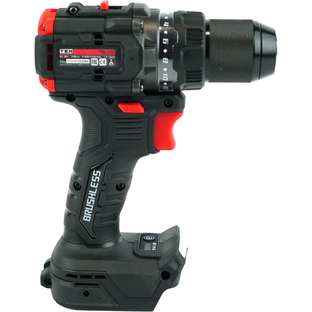 Дрель аккумуляторная 20V (без АКБ и ЗУ) TEH TDBL1020