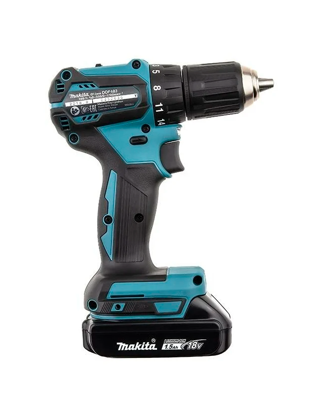 Аккумуляторная дрель-шуруповерт LXT 18 В Makita DDF483SYE
