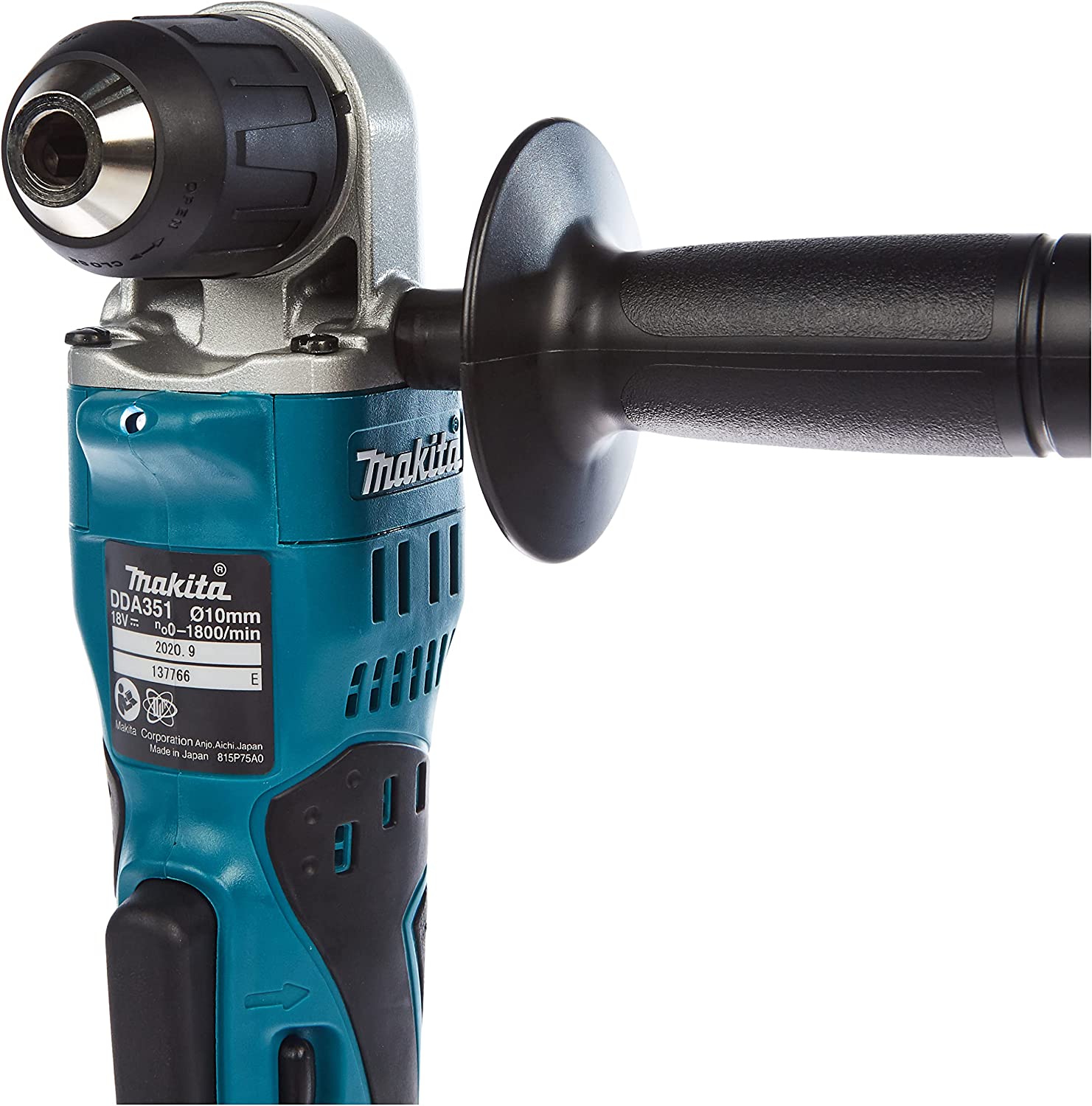 Аккумуляторная угловая дрель LXT 18 В Makita DDA351RFE