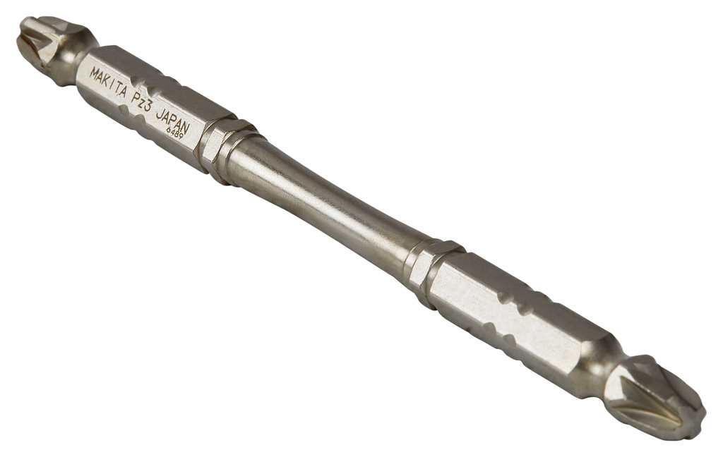 Биты двусторонние Silver Torsion PZ3, 110 мм, E-form (MZ), 3 шт Makita B-21945