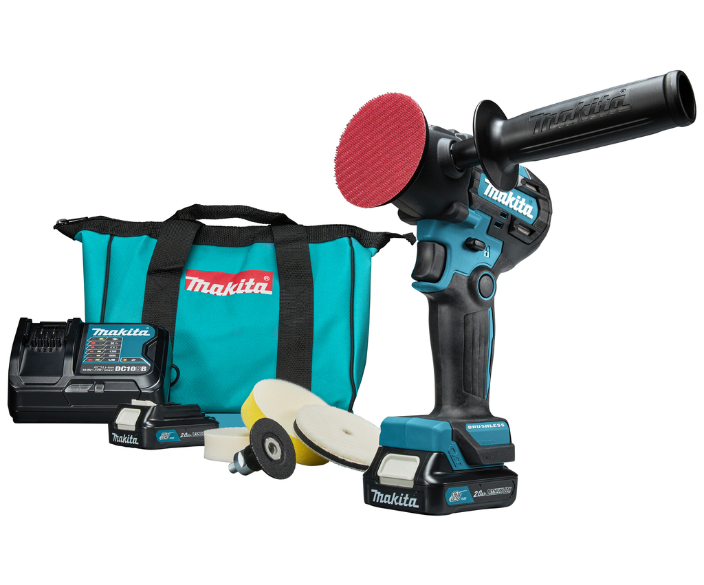 Аккумуляторная полировальная машина 12 В CXT Makita PV301DSAE