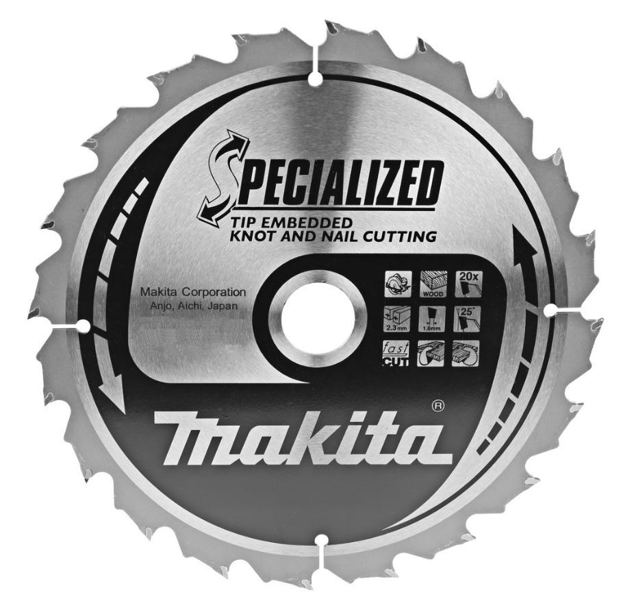 Пильный диск для демонтажа 235X30X1.6X20T Makita B-31398