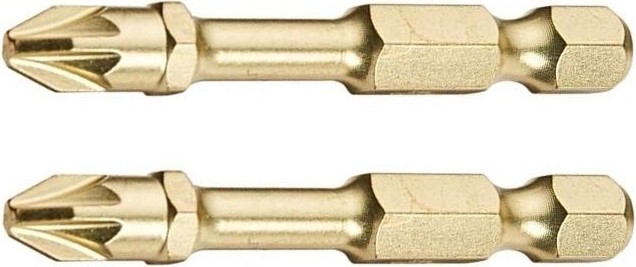 Бита Impact Gold PZ2, 50 мм, E-form (MZ), 2 шт Makita B-39182