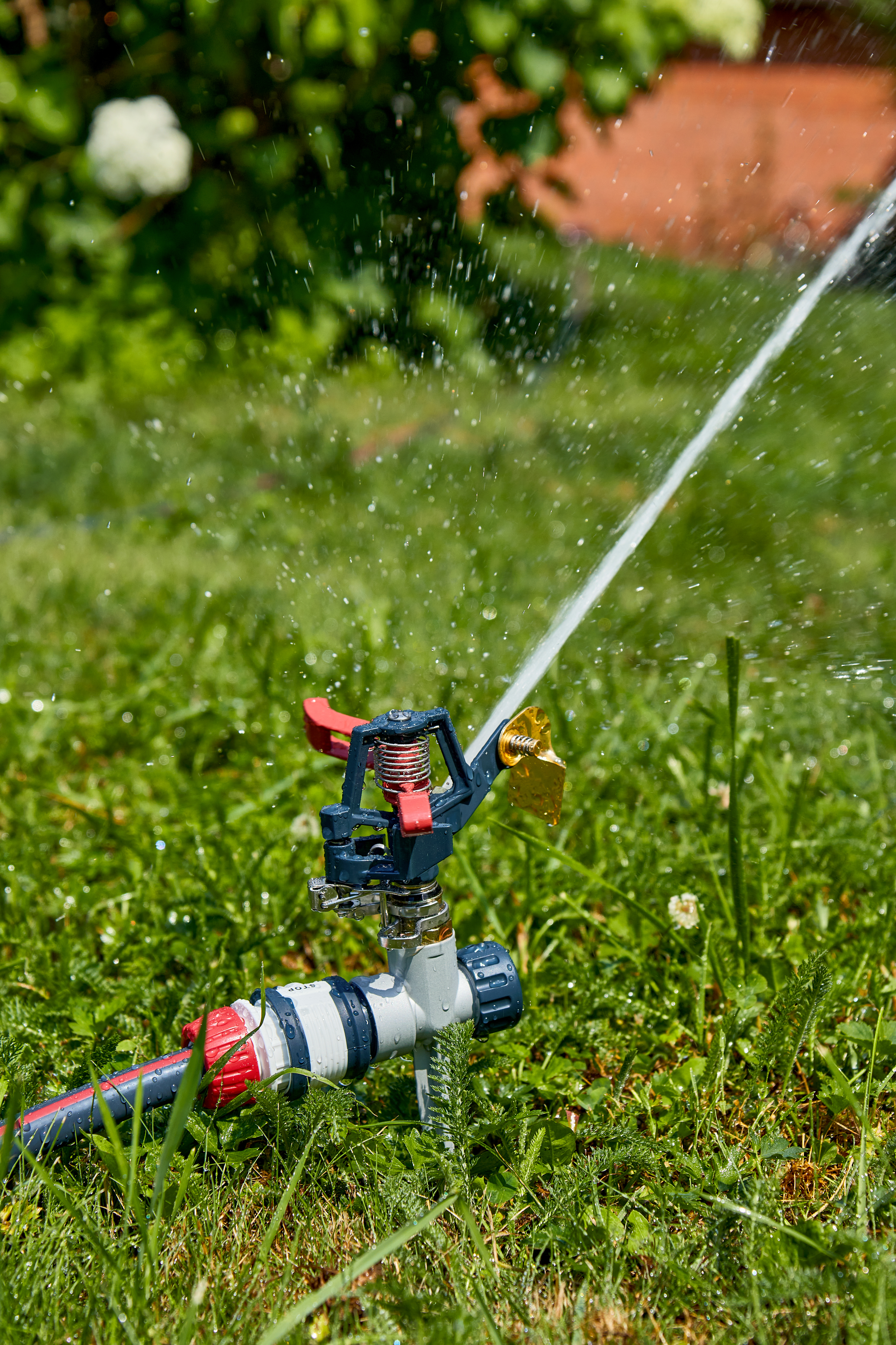 Разбрызгиватель импульсный металлический