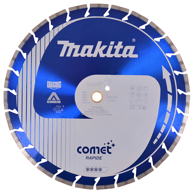 Алмазный диск Cosmos Comet Rapide 400х25,4 (3DDG, Stealth) Makita B-13596