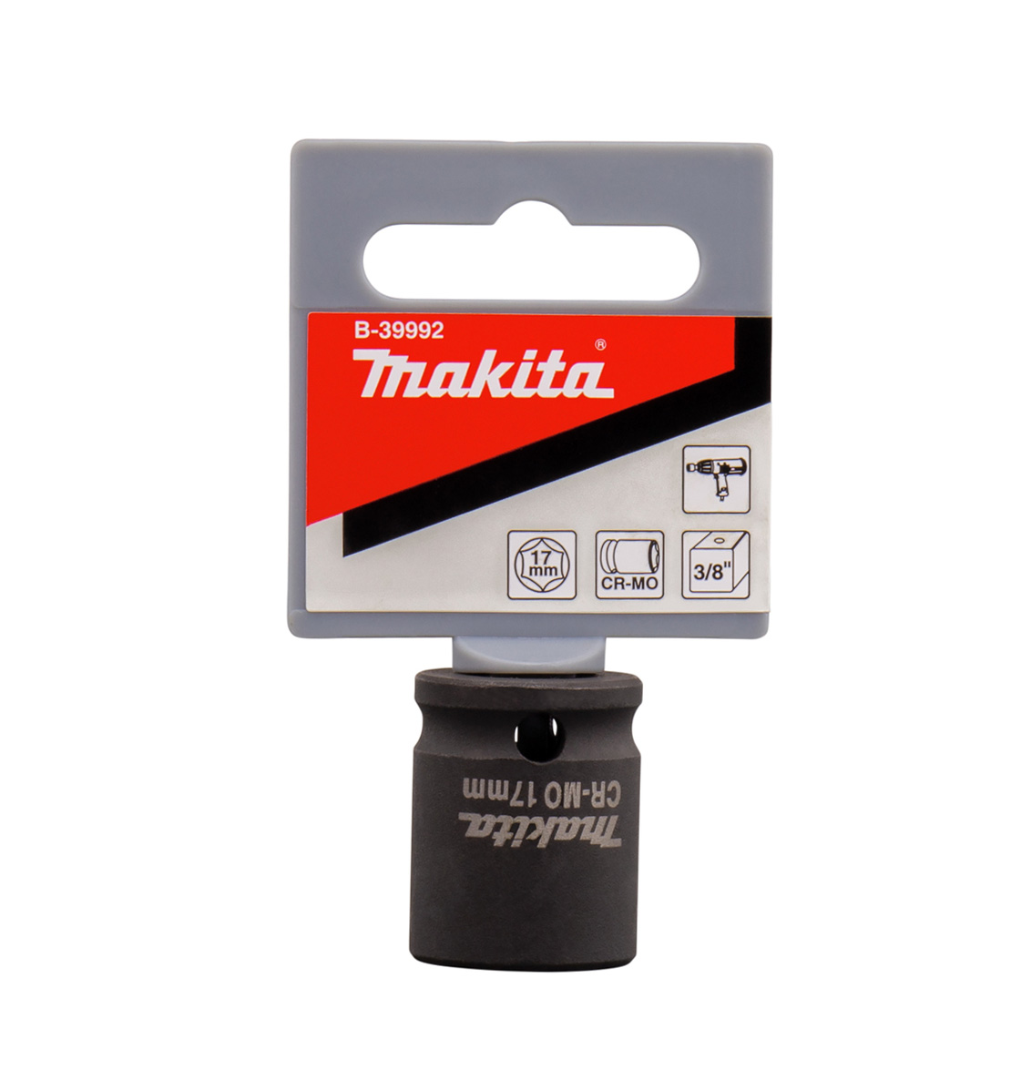 Торцовая головка 17x30 мм 3/8" Makita B-39992