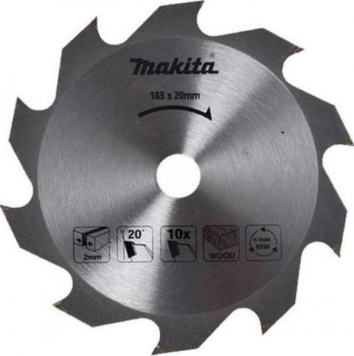 Пильный диск для дерева 165X20X2.0X10T STANDART Makita D-45864