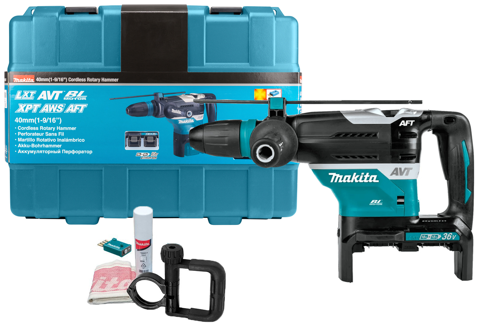 Аккумуляторный перфоратор LXT 18x2 В Makita DHR400ZKUN