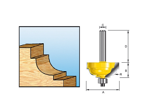 Фреза кромочная 25,9х12х6х32х2Т Makita D-09569