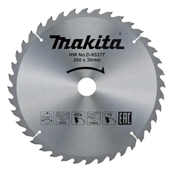 Пильный диск для дерева — D-65377