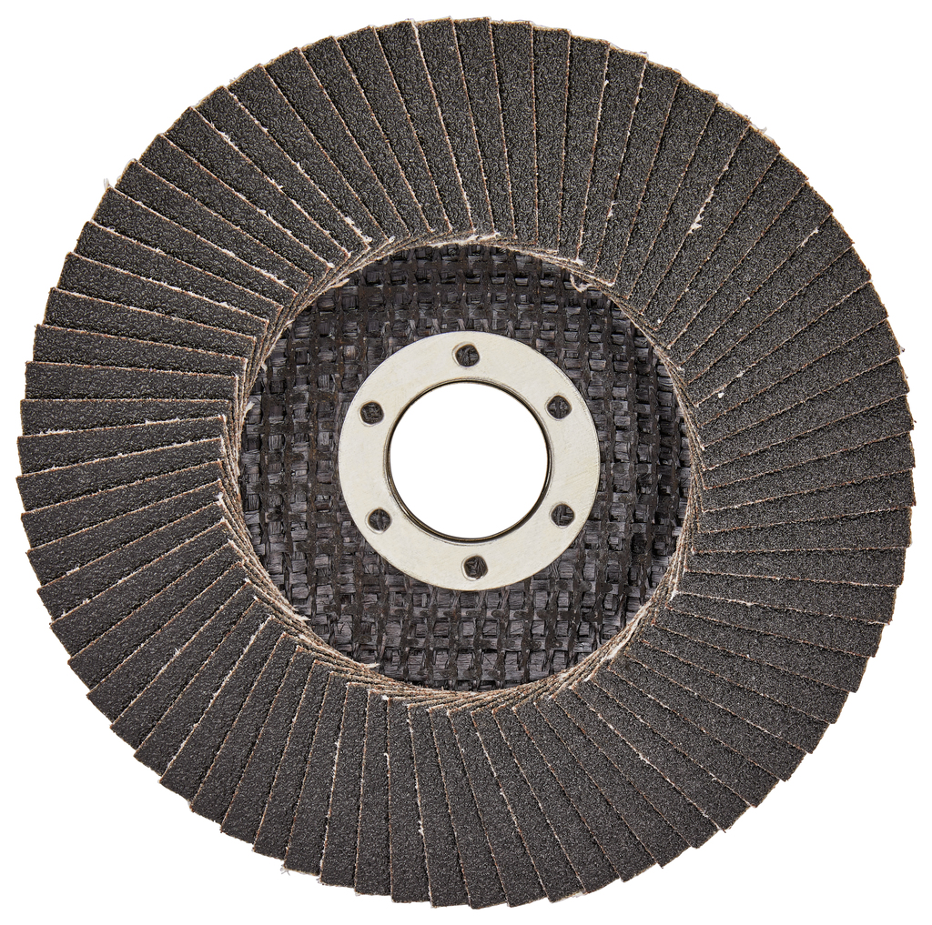 Лепестковый шлифовальный диск C80, 125 мм, стекловолокно, плоский Makita D-28101