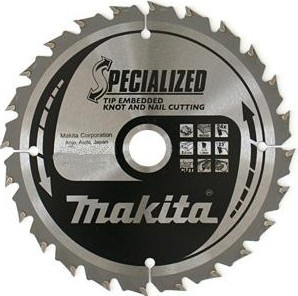 Пильный диск для демонтажа 190X30X1.25X40T Makita B-31304