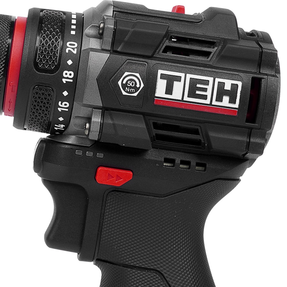 Дрель аккумуляторная 16,8V TEH TDBL316