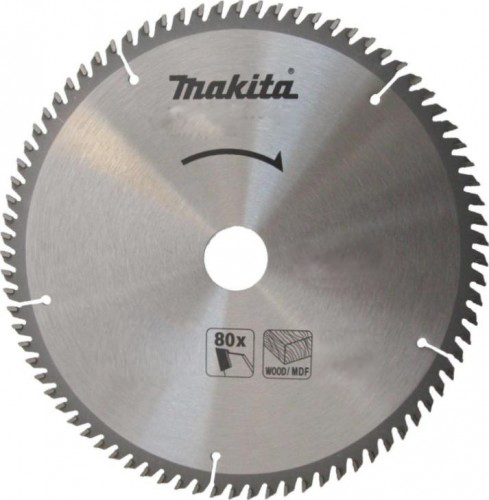 Пильный диск для дерева 255X30/25.4X2.6X80T STANDART Makita D-34388