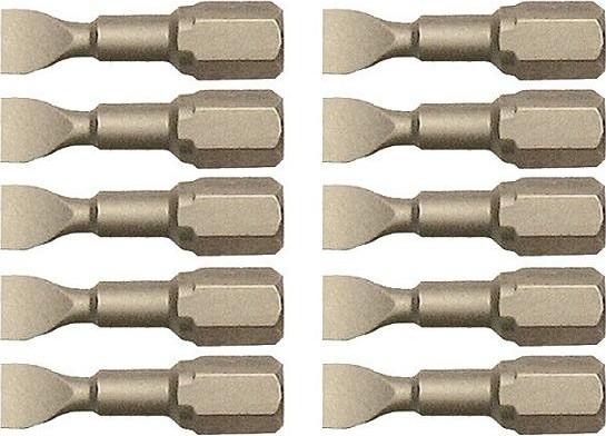 Бита SL1.6X8.0, 25 мм, E-form (MZ) 10 шт Makita P-06242 Бита SL1.6X8.0, 25 мм, E-form (MZ) 10 шт Makita P-06242