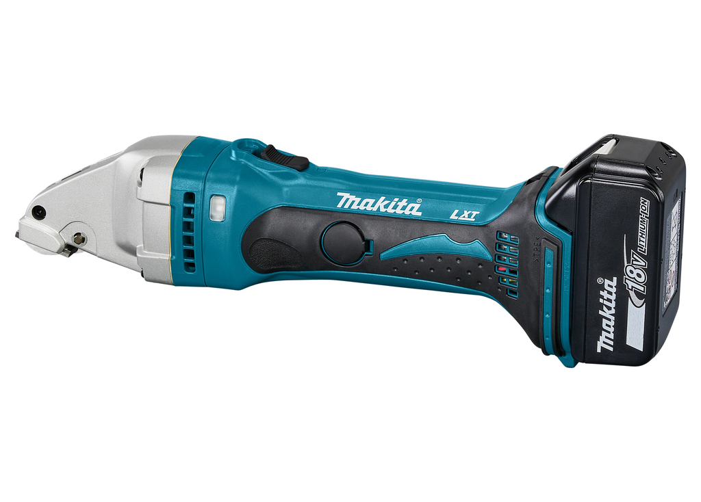 Аккумуляторные высечные ножницы по металлу Makita DJS161RFE