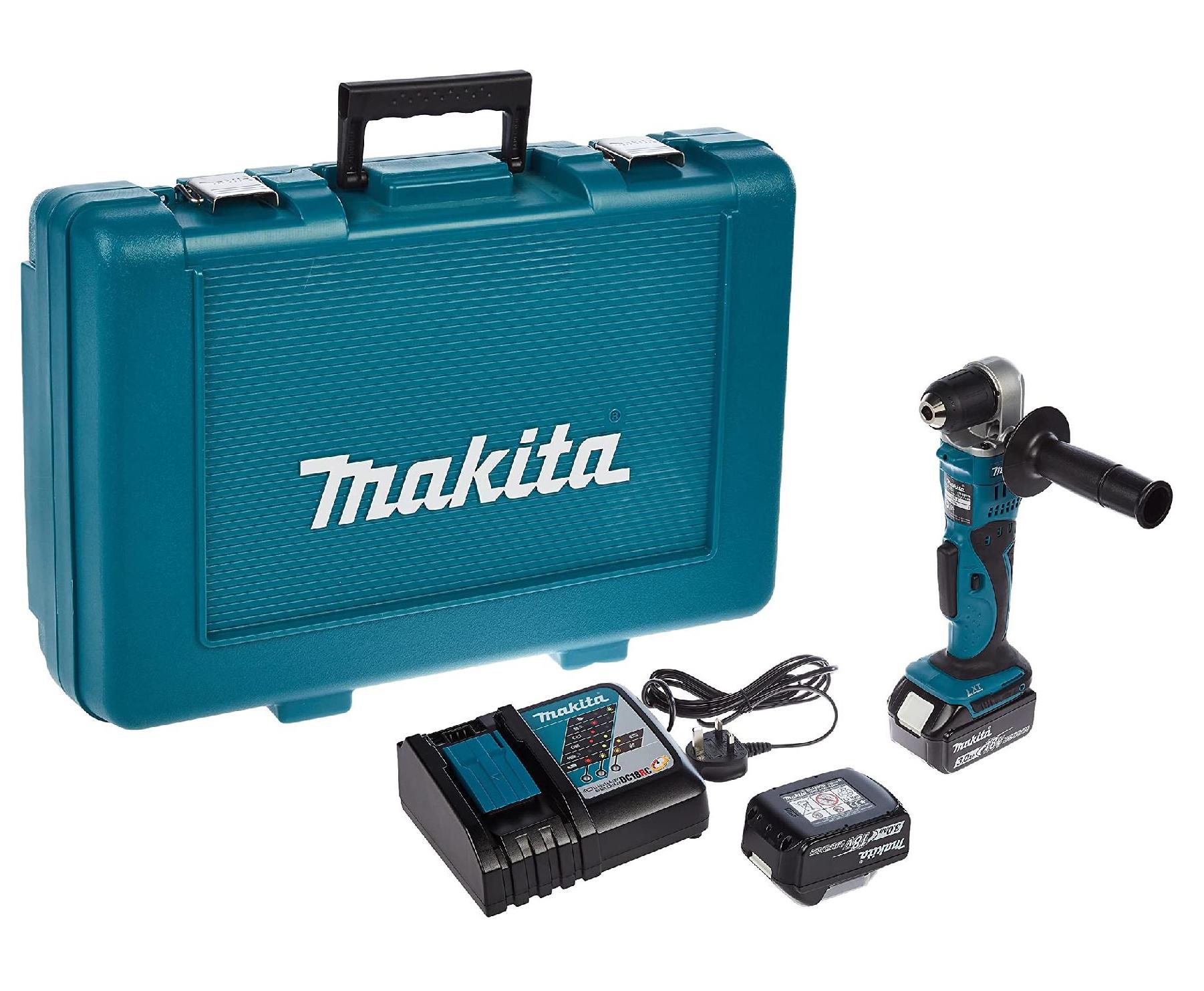 Аккумуляторная угловая дрель LXT 18 В Makita DDA351RFE Аккумуляторная угловая дрель LXT 18 В Makita DDA351RFE