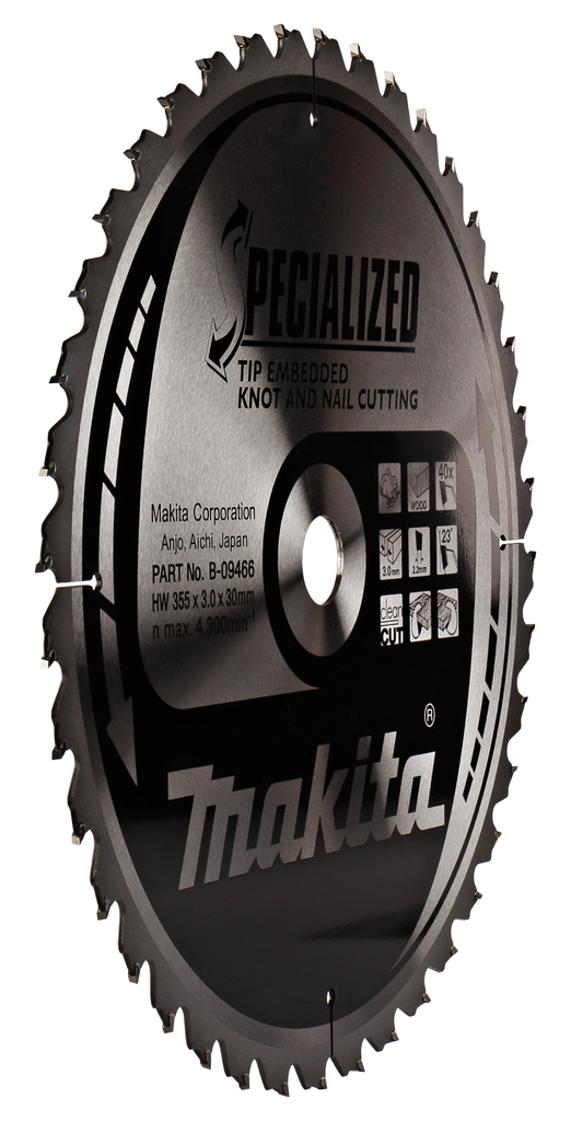 Пильный диск для демонтажа 355X30X2.2X40T Makita B-09466