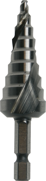 Сверло ступенчатое HSS с спиральным желобком, 4-20, 1/4" Makita D-40157 Сверло ступенчатое HSS с спиральным желобком, 4-20, 1/4" Makita D-40157
