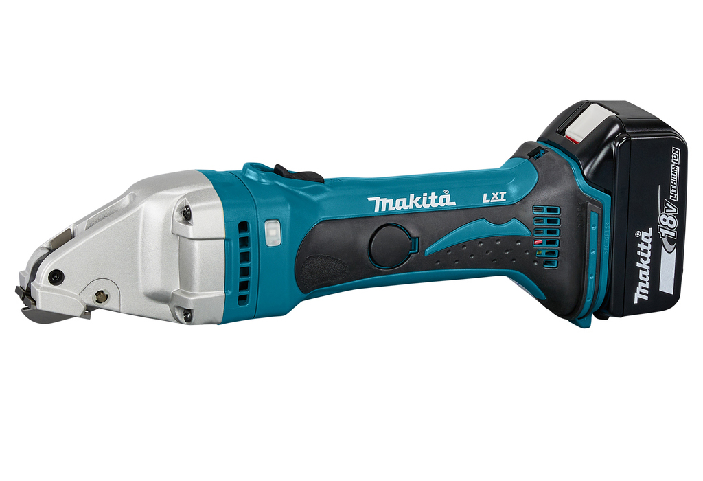 Аккумуляторные высечные ножницы по металлу Makita DJS161RFE