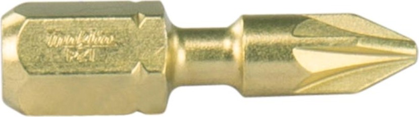 Бита Impact Gold PZ1, 25 мм, C-form, 2 шт Makita B-28444 Бита Impact Gold PZ1, 25 мм, C-form, 2 шт Makita B-28444