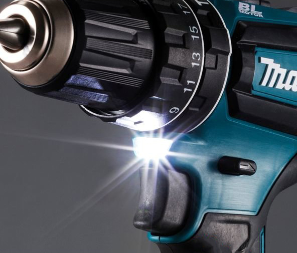 Аккумуляторная ударная дрель-шуруповерт LXT 18 В Makita DHP485RAJ