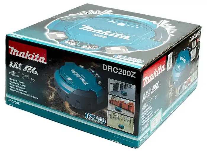 Аккумуляторный робот-пылесос Makita DRC200Z