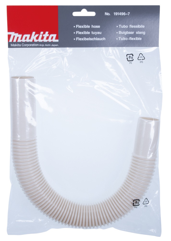 Трубка гибкая кремовая Ø28 мм 42 см Makita 191496-7